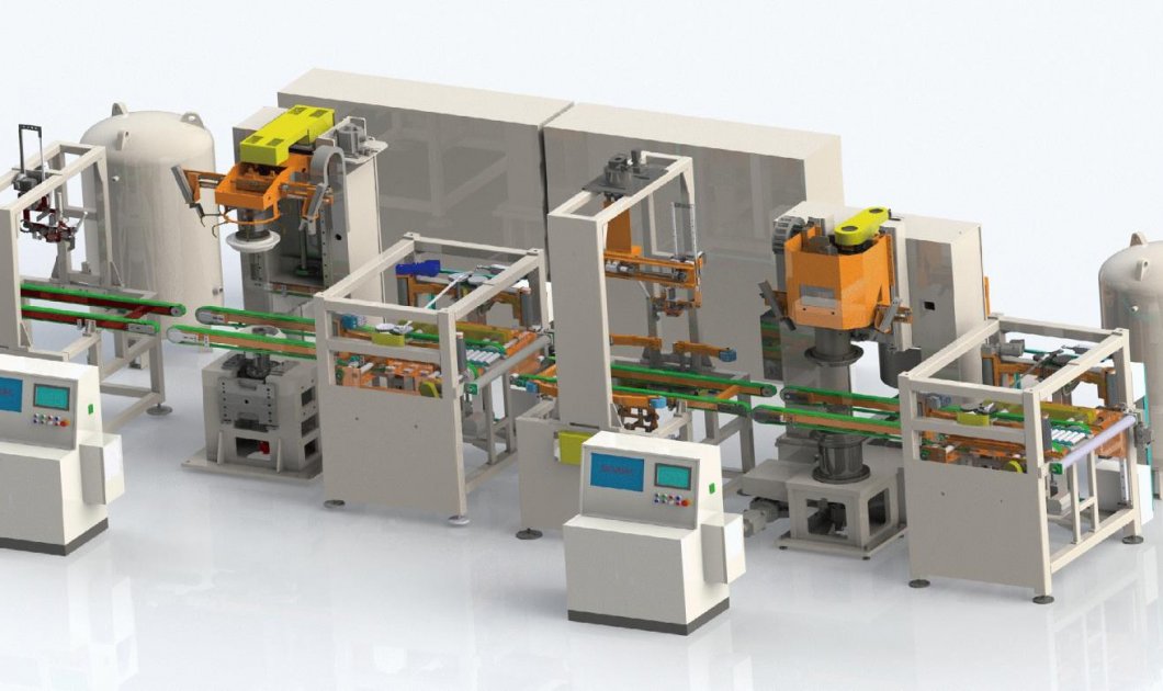 PUB型轎車(chē)輪胎動(dòng)平衡均勻性檢測(cè)線(xiàn)